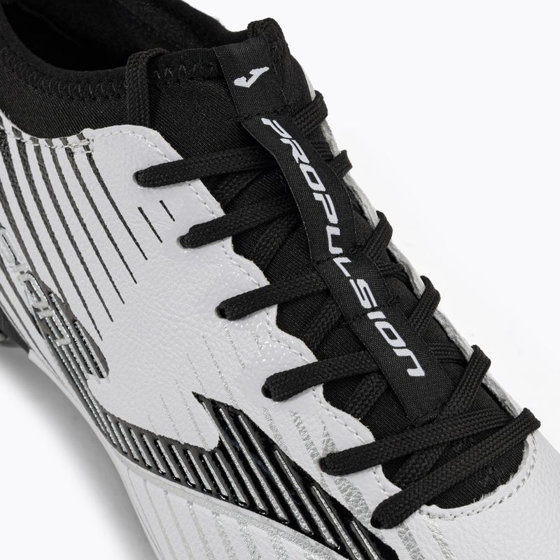 Scarpe da calcio Joma Propulsion Cup FG uomo bianco/nero 8