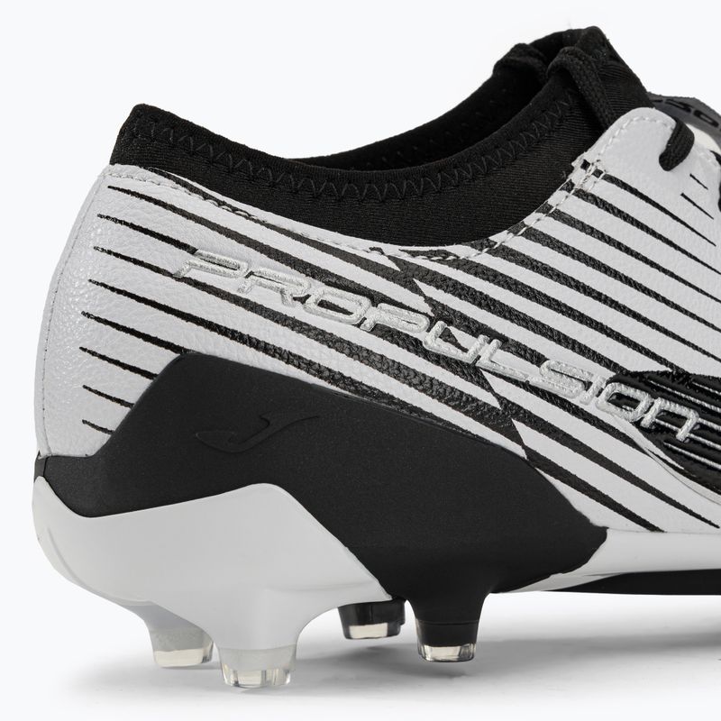 Scarpe da calcio Joma Propulsion Cup FG uomo bianco/nero 9