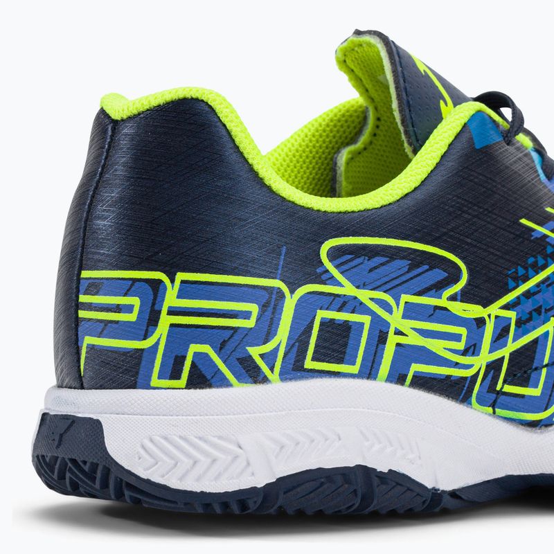 Scarpe da calcio da bambino Joma Propulsion IN blu/giallo 8