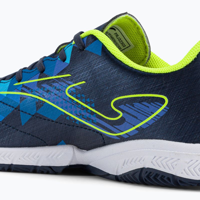 Scarpe da calcio da bambino Joma Propulsion IN blu/giallo 11