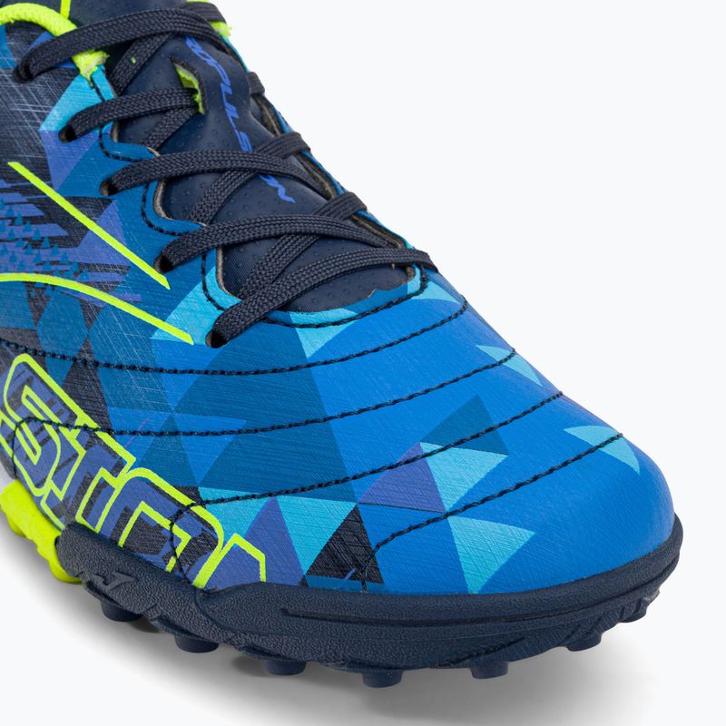 Scarpe da calcio Joma Propulsion TF da bambino blu/giallo 7