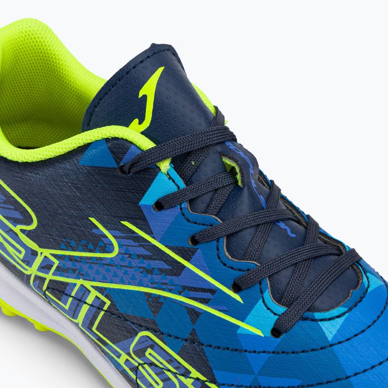 Scarpe da calcio Joma Propulsion TF da bambino blu/giallo 9
