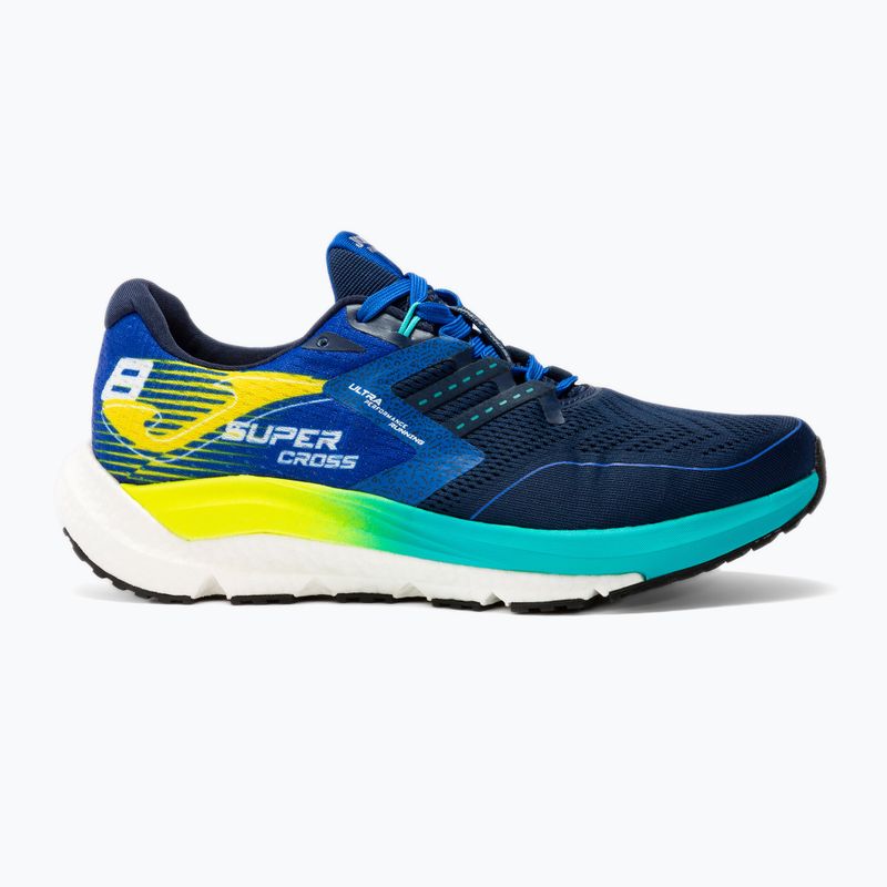 Scarpe da corsa da uomo Joma R.Super Cross blu navy/elettrico 10