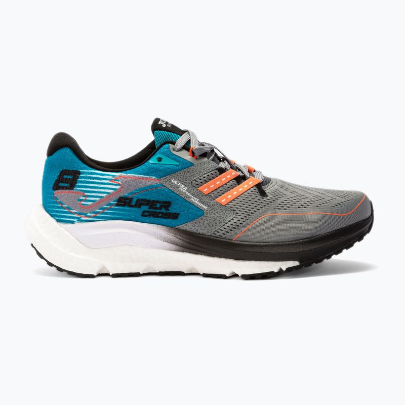 Scarpe da corsa Joma R.Super Cross uomo grigio/petrolio 10