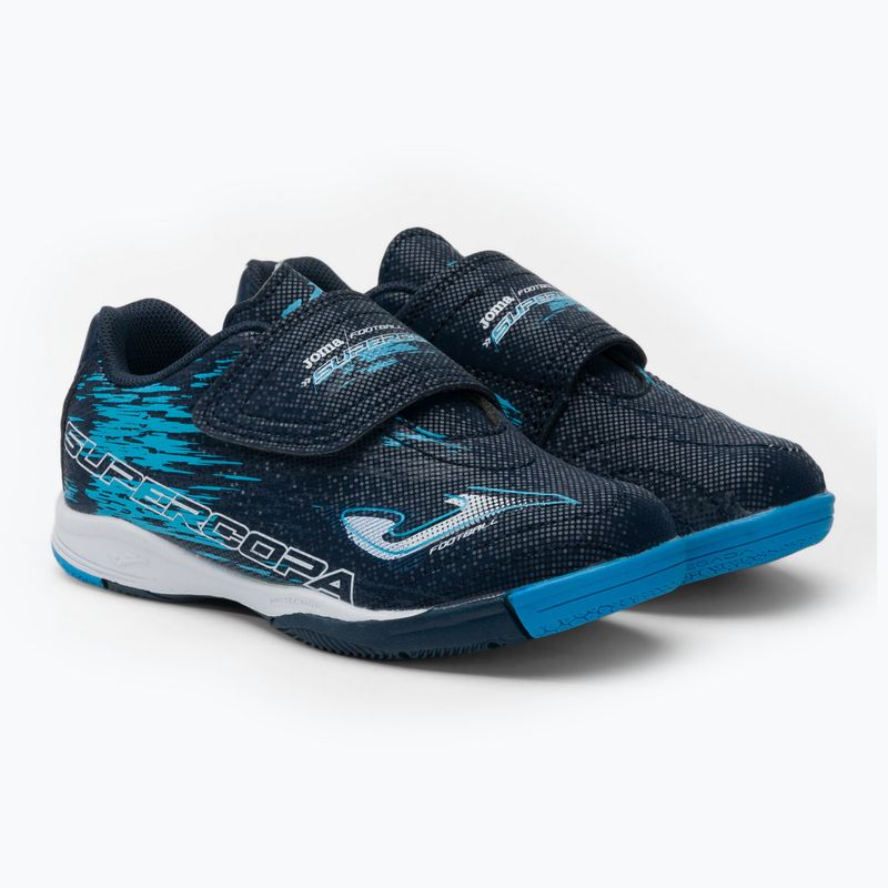 Scarpe da calcio per bambini Joma Super Copa IN navy 4