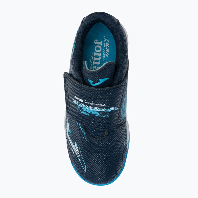 Scarpe da calcio per bambini Joma Super Copa IN navy 6