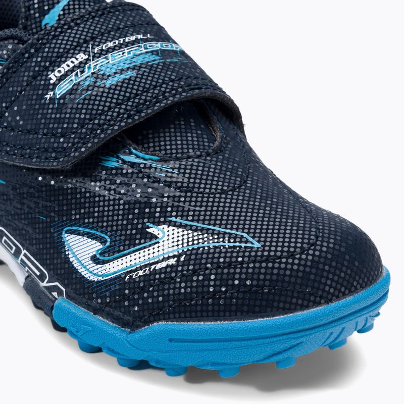 Scarpe da calcio Joma Super Copa TF per bambini navy 7