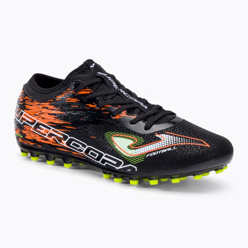 Scarpe da calcio Joma Super Copa AG da uomo nero/corallo