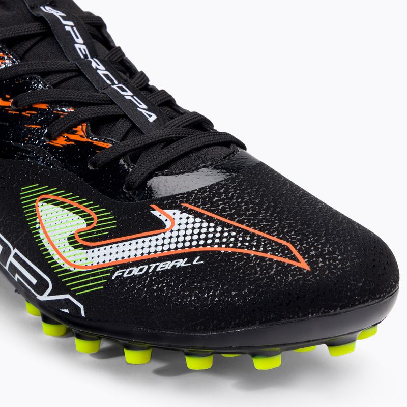 Scarpe da calcio Joma Super Copa AG da uomo nero/corallo 7