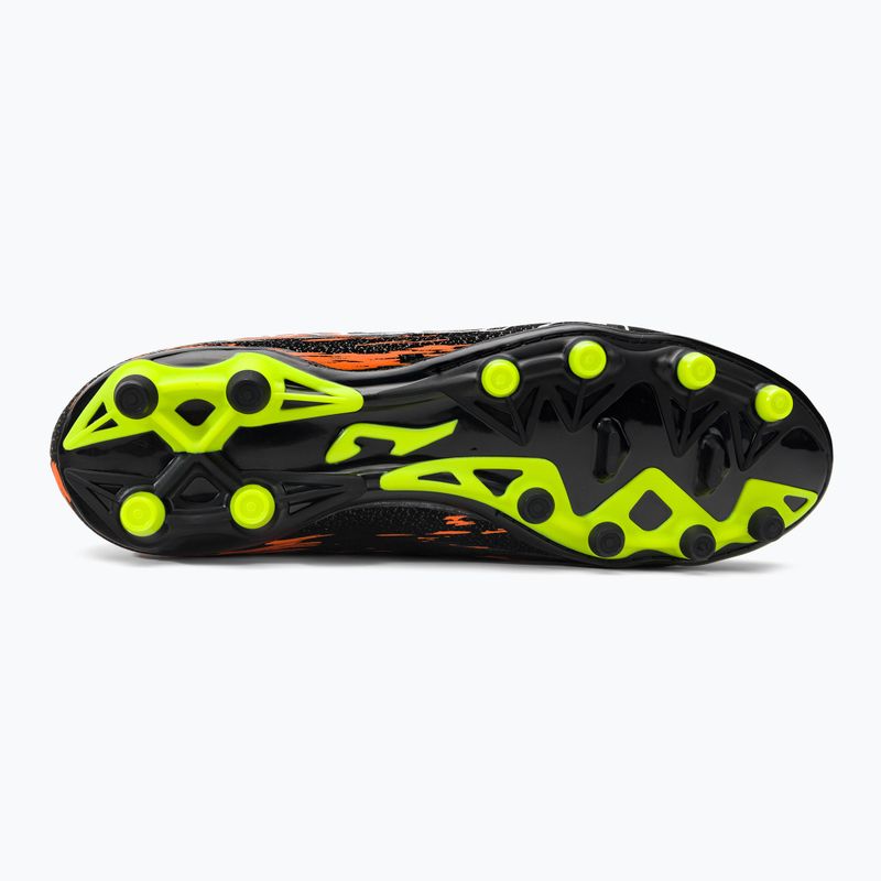 Scarpe da calcio Joma Super Copa FG nero/corallo uomo 5