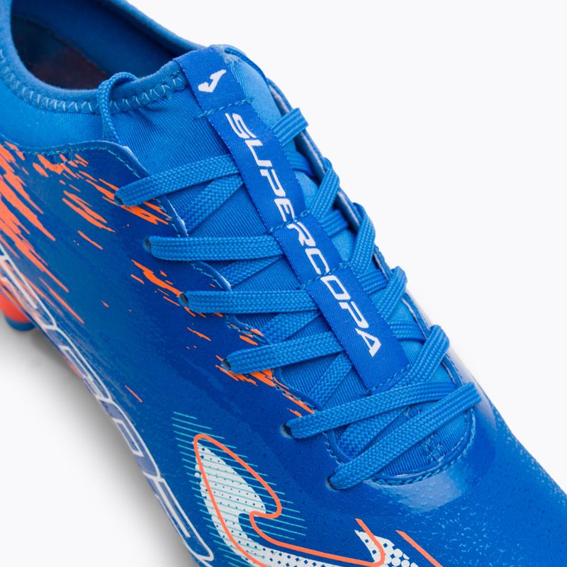 Scarpe da calcio Joma Super Copa FG da uomo royal/coral 8