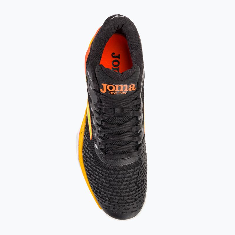 Scarpe da tennis da uomo Joma Ace P nero/arancio 6