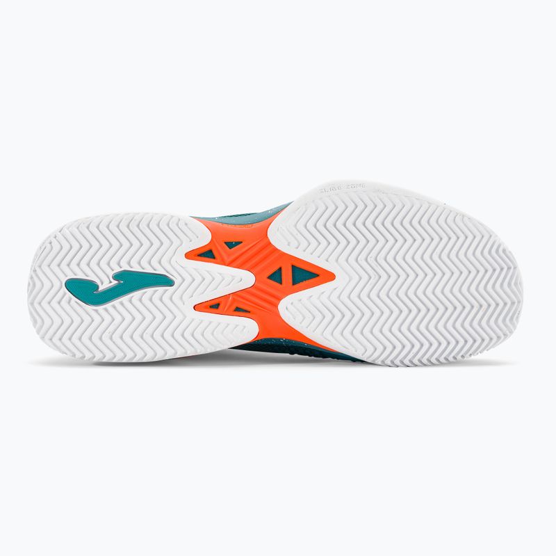 Scarpe da tennis da uomo Joma Ace P petrolio/arancio 5