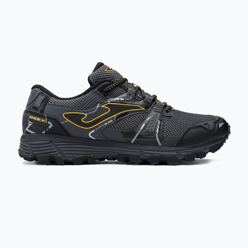 Joma Tk.Shock, scarpe da corsa da uomo grigio scuro 2