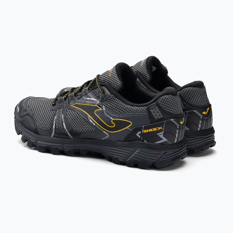 Joma Tk.Shock, scarpe da corsa da uomo grigio scuro 3