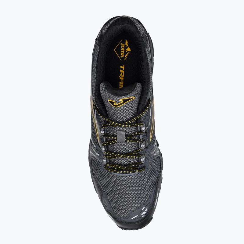 Joma Tk.Shock, scarpe da corsa da uomo grigio scuro 6