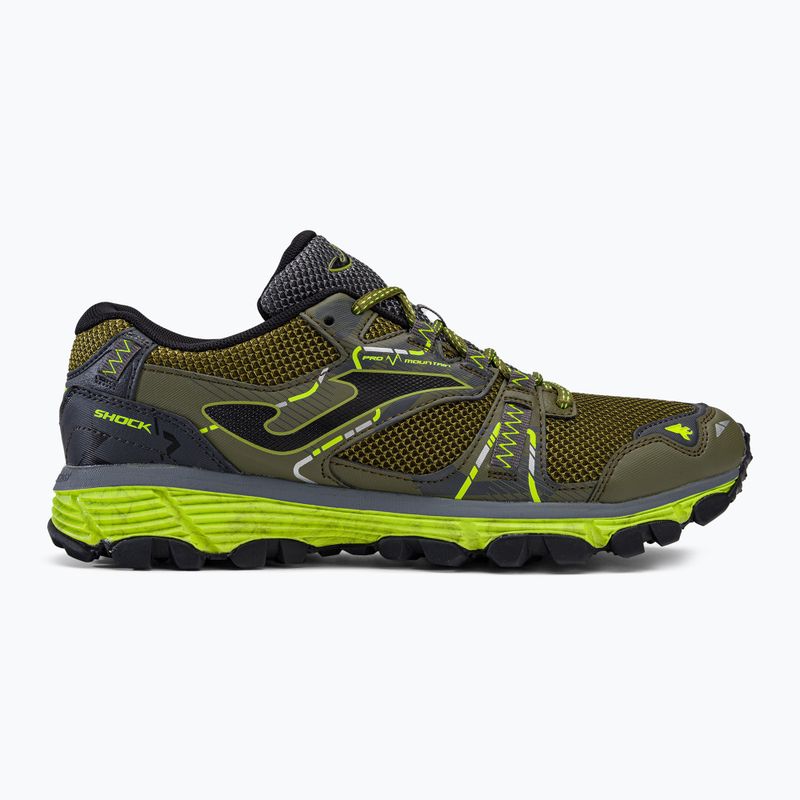 Scarpe da corsa Joma Tk.Shock kaki da uomo 2