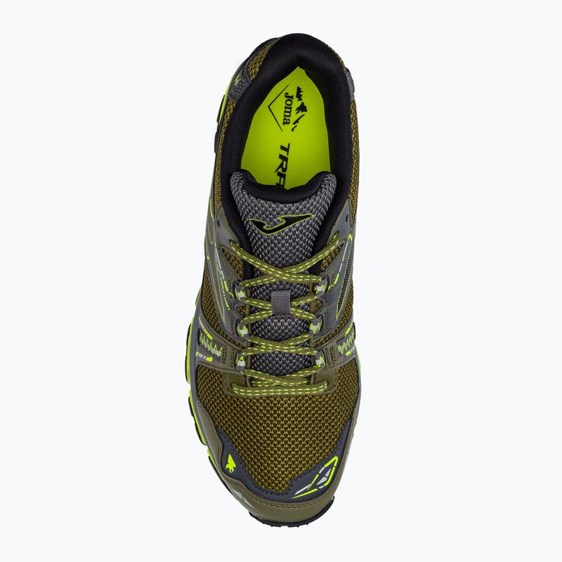 Scarpe da corsa Joma Tk.Shock kaki da uomo 6