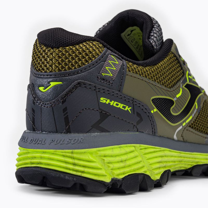 Scarpe da corsa Joma Tk.Shock kaki da uomo 8