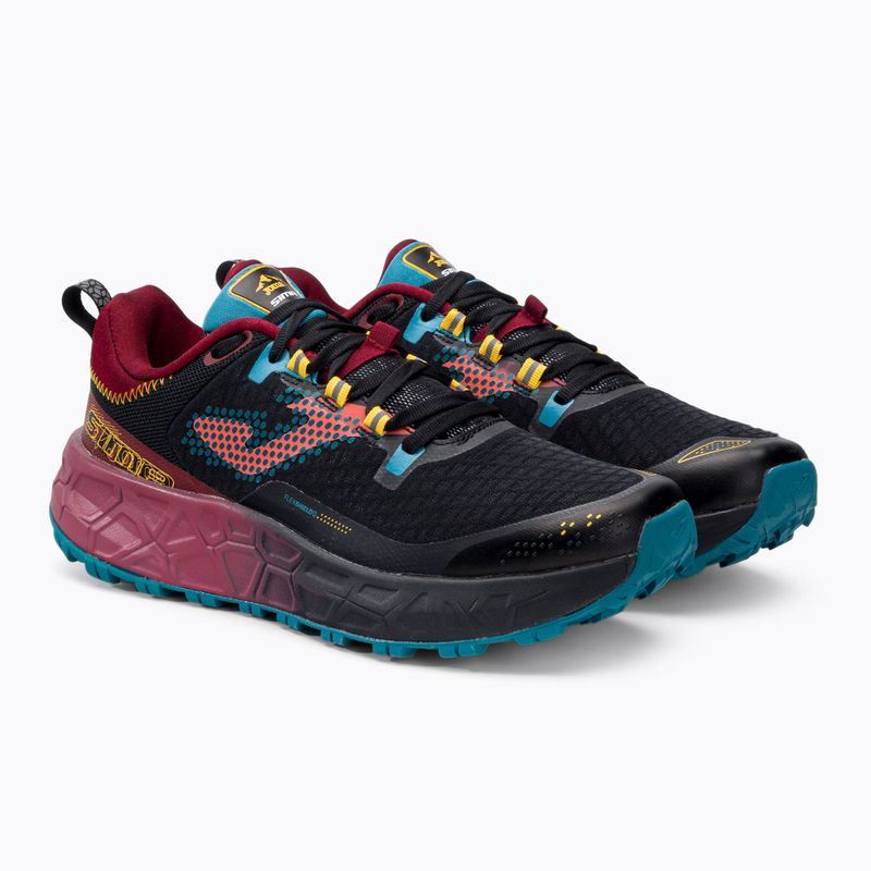 Scarpe da corsa Joma Tk.Sima da uomo grigio scuro/granata 4