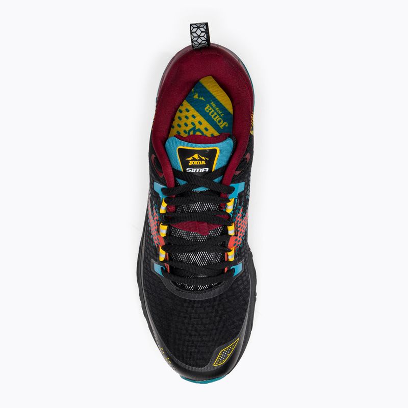 Scarpe da corsa Joma Tk.Sima da uomo grigio scuro/granata 6