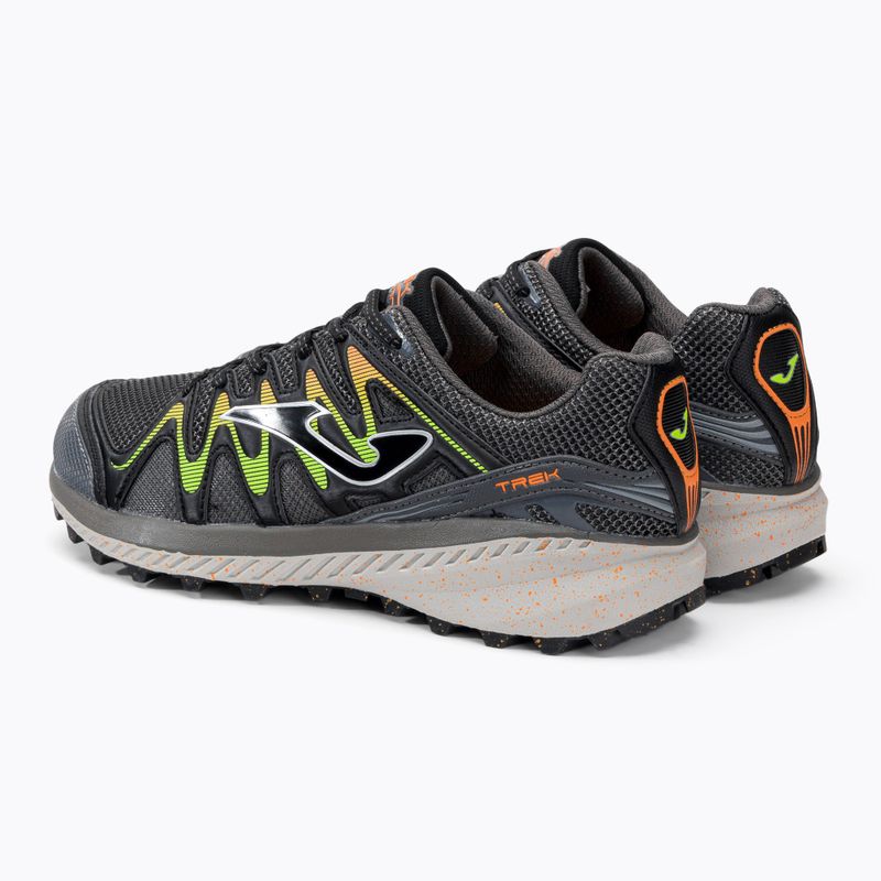 Scarpe da corsa Joma Tk.Trek da uomo grigio/giallo 3