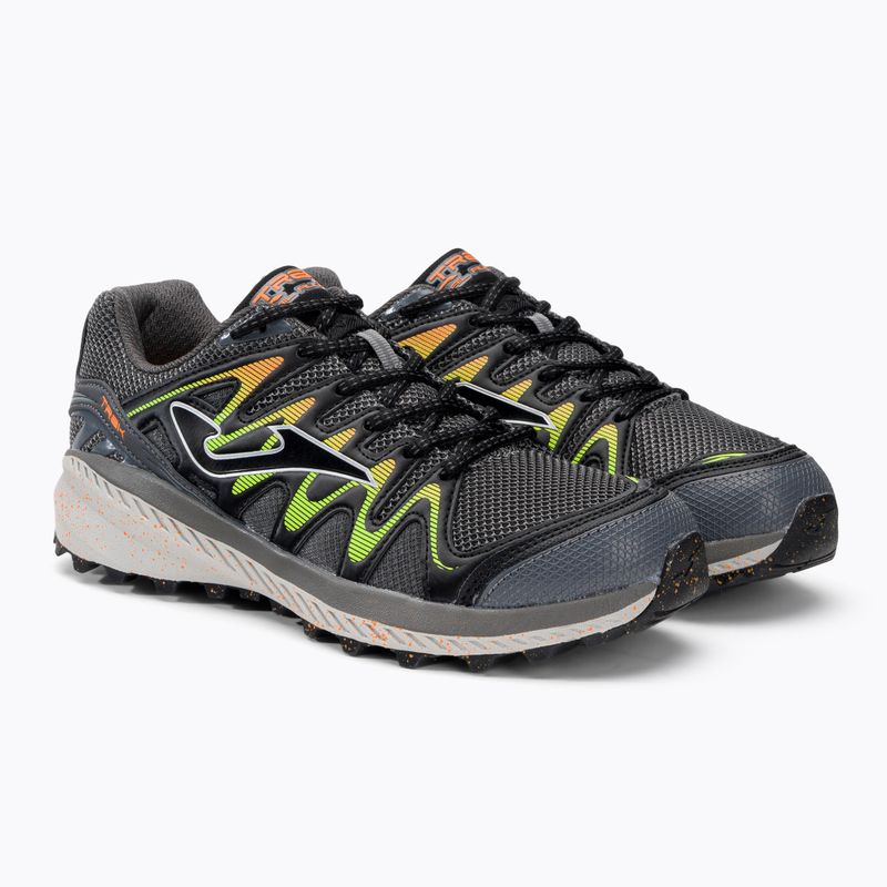 Scarpe da corsa Joma Tk.Trek da uomo grigio/giallo 4