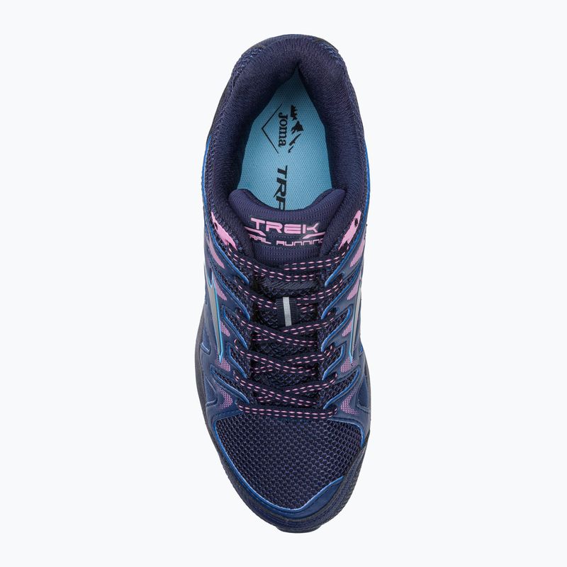 Scarpe da corsa da donna Joma Tk.Trek blu scuro/cielo 6