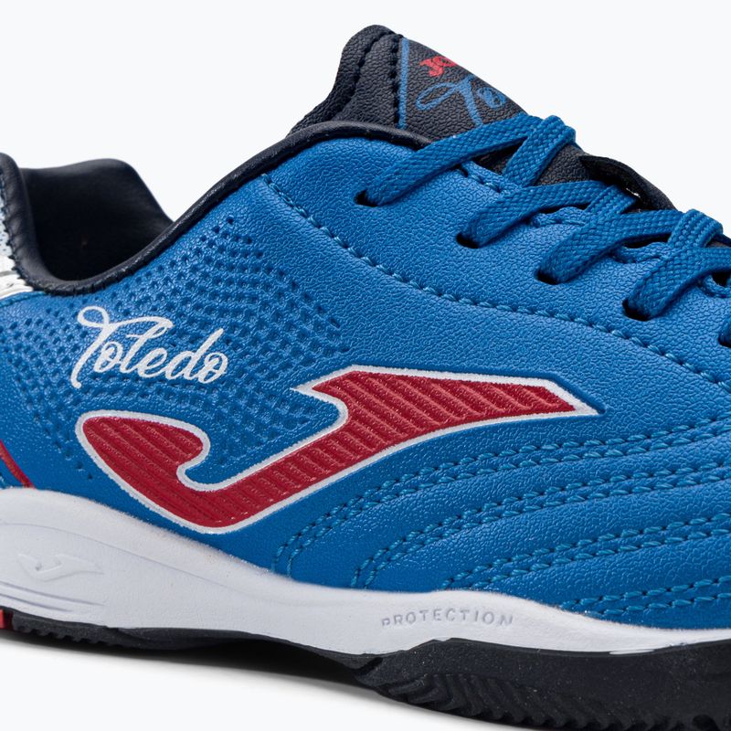 Scarpe da calcio per bambini Joma Toledo IN royal/red 10