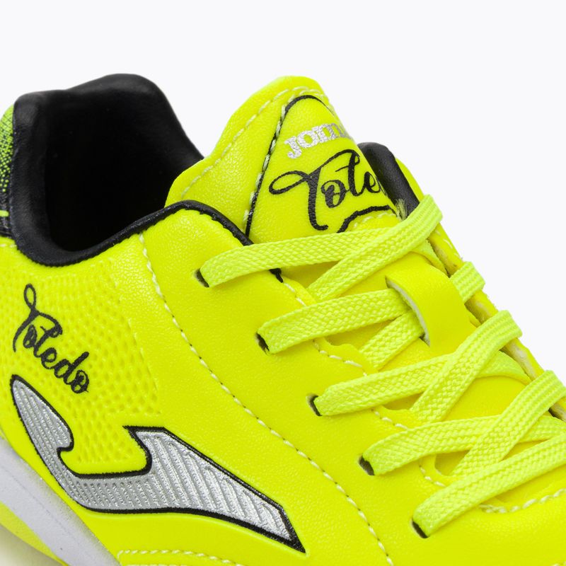 Scarpe da calcio Joma Toledo TF per bambini lemon fluor/nero 9