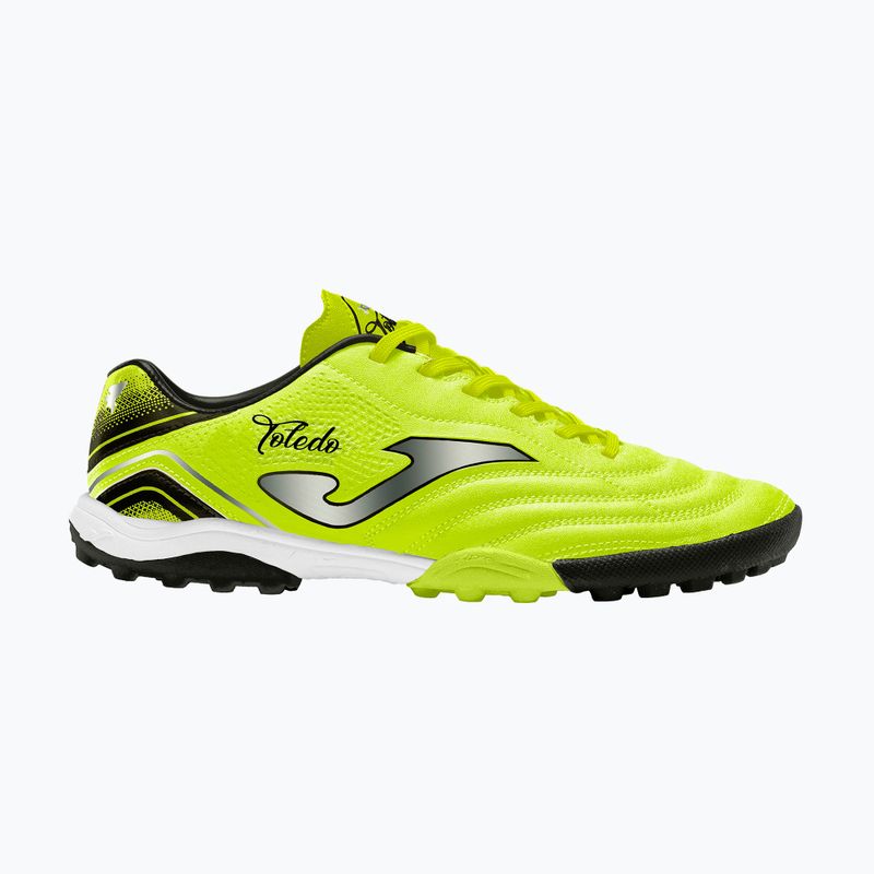 Scarpe da calcio Joma Toledo TF per bambini lemon fluor/nero 11