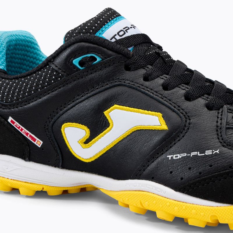 Scarpe da calcio Joma Top Flex TF da uomo nero/rosso 10