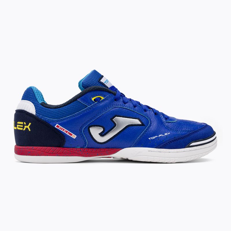 Scarpe da calcio da uomo Joma Top Flex IN royal/navy 2