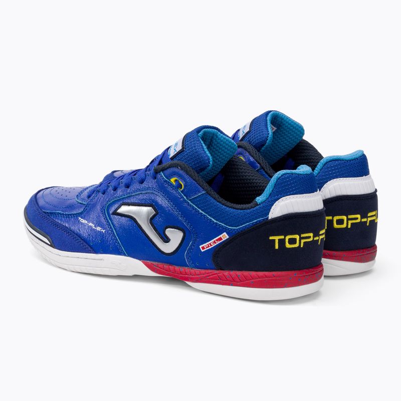 Scarpe da calcio da uomo Joma Top Flex IN royal/navy 3