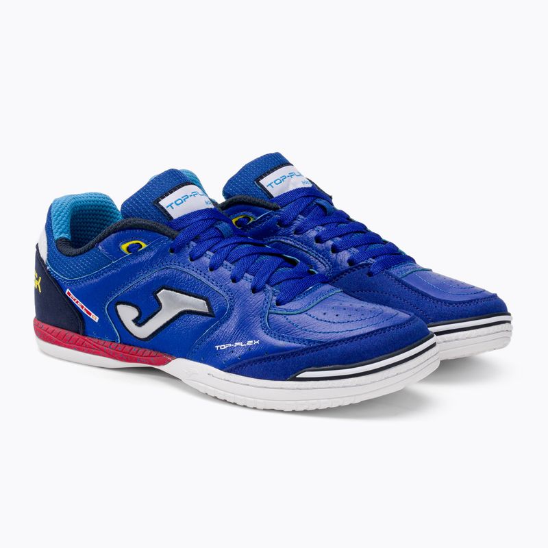 Scarpe da calcio da uomo Joma Top Flex IN royal/navy 4