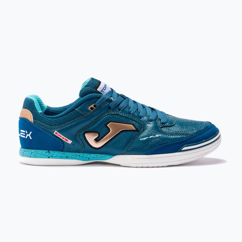 Scarpe da calcio da uomo Joma Top Flex IN petrolio/oro 11