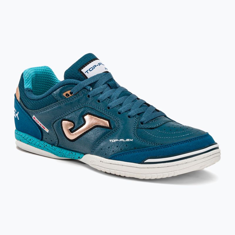 Scarpe da calcio da uomo Joma Top Flex IN petrolio/oro