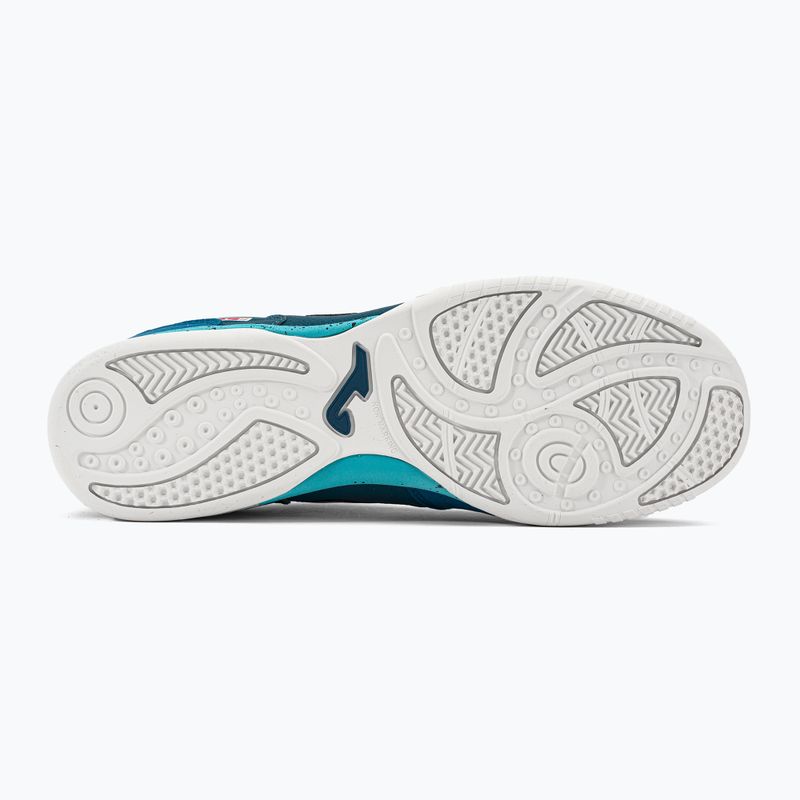 Scarpe da calcio da uomo Joma Top Flex IN petrolio/oro 5