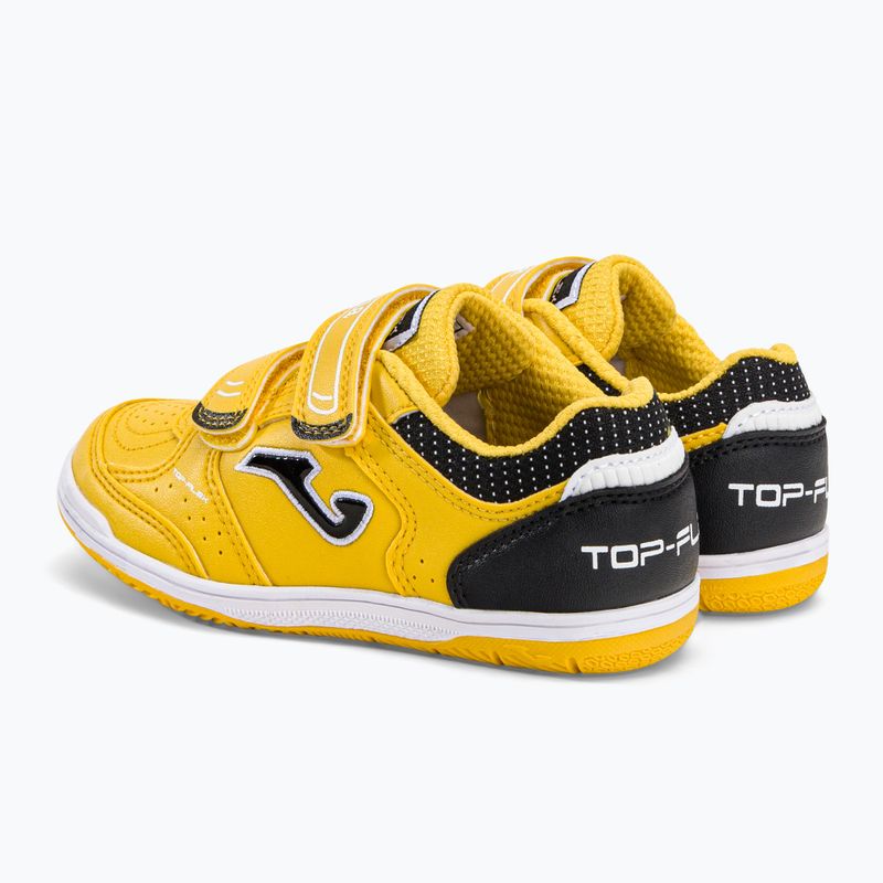 Scarpe da calcio per bambini Joma Top Flex IN arancio/zafferano/nero 3