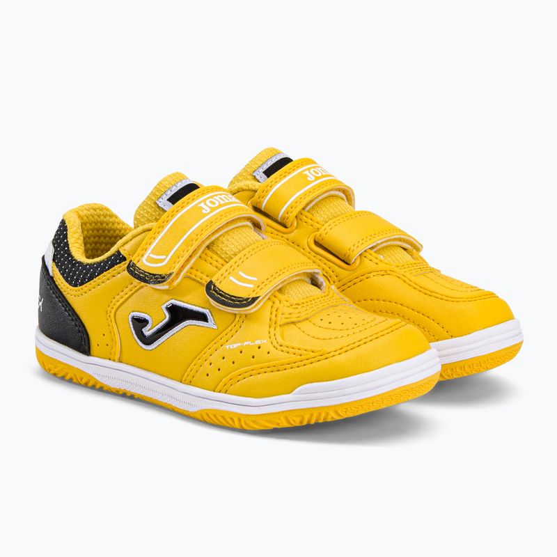 Scarpe da calcio per bambini Joma Top Flex IN arancio/zafferano/nero 4