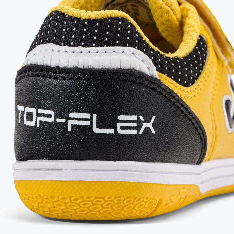 Scarpe da calcio per bambini Joma Top Flex IN arancio/zafferano/nero 9