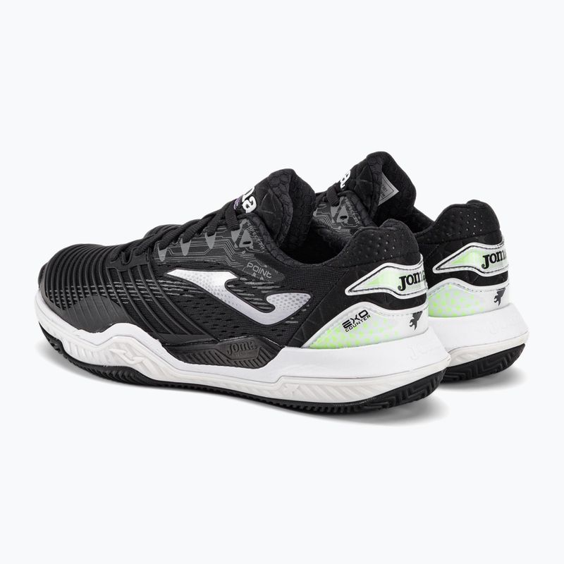 Scarpe da tennis da donna Joma Point Lady P nero/rosa 3