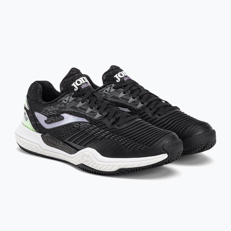 Scarpe da tennis da donna Joma Point Lady P nero/rosa 4