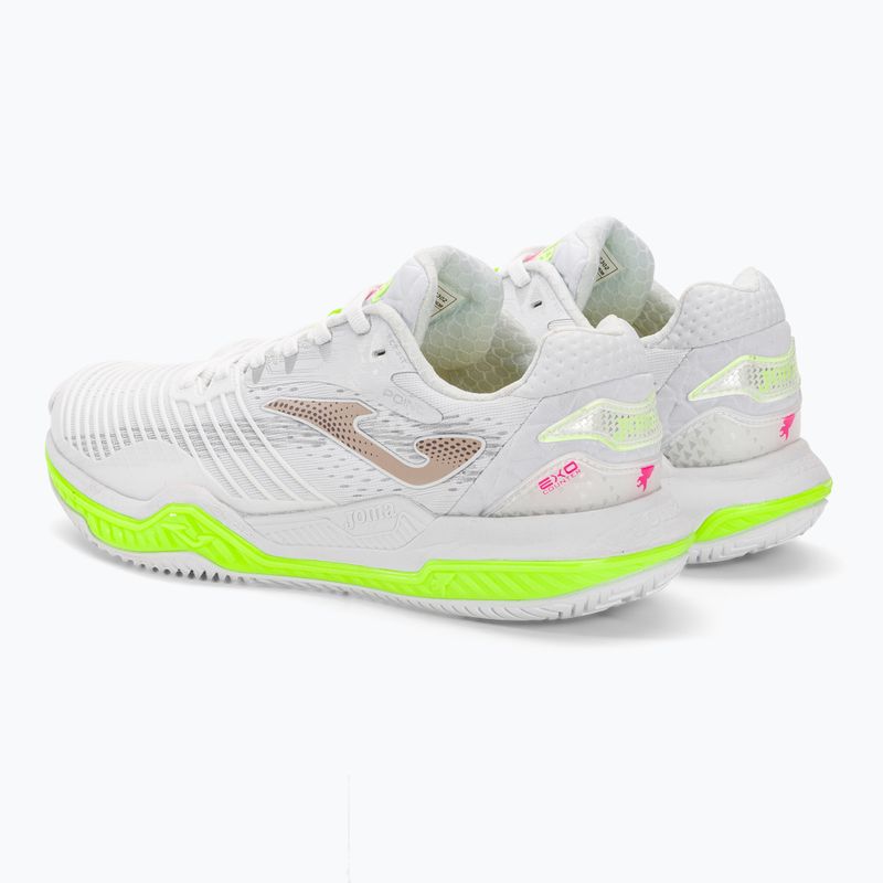 Scarpe da tennis da donna Joma Point Lady T bianco/verde 3