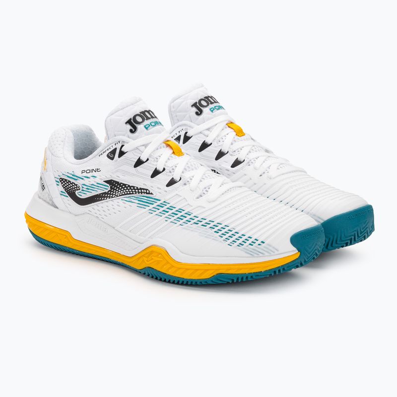 Scarpe da tennis da uomo Joma Point P bianco/blu 4