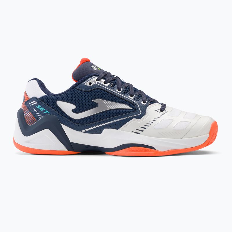 Scarpe da tennis da uomo Joma Set T bianco/marino 2
