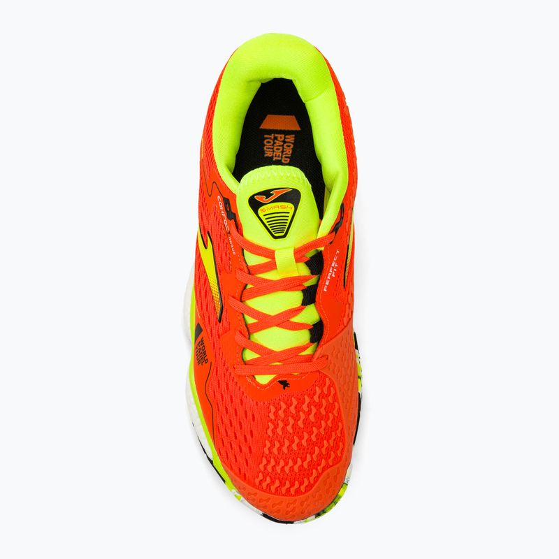 Scarpe da tennis da uomo Joma Smash P arancione fluoro 5