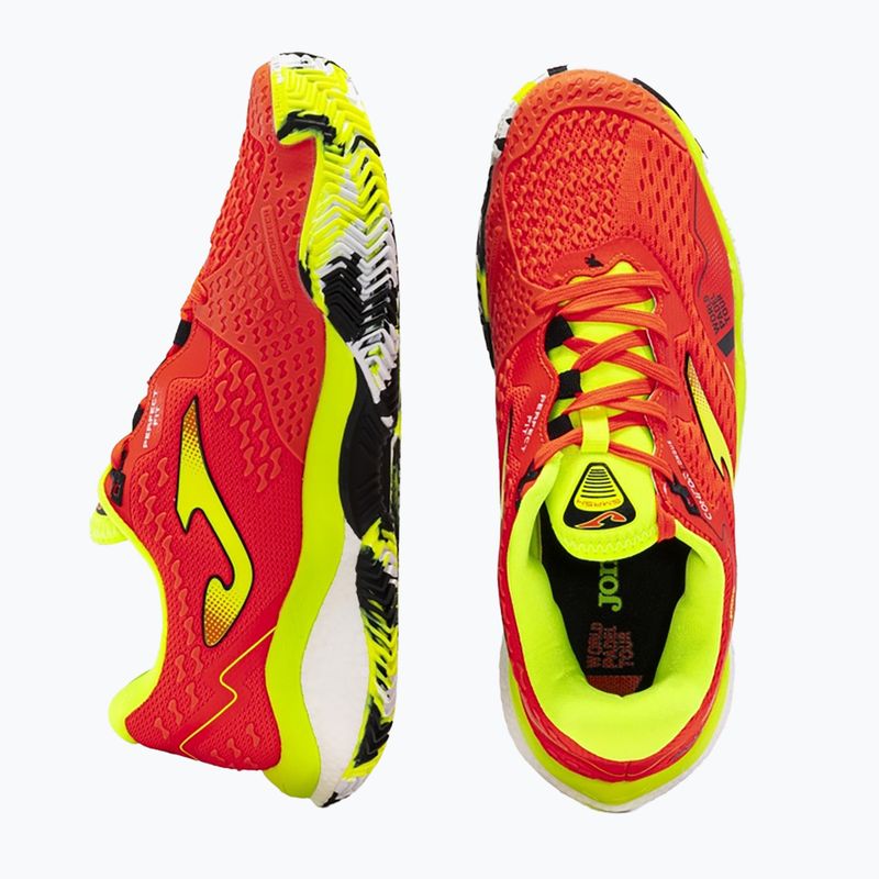 Scarpe da tennis da uomo Joma Smash P arancione fluoro 11