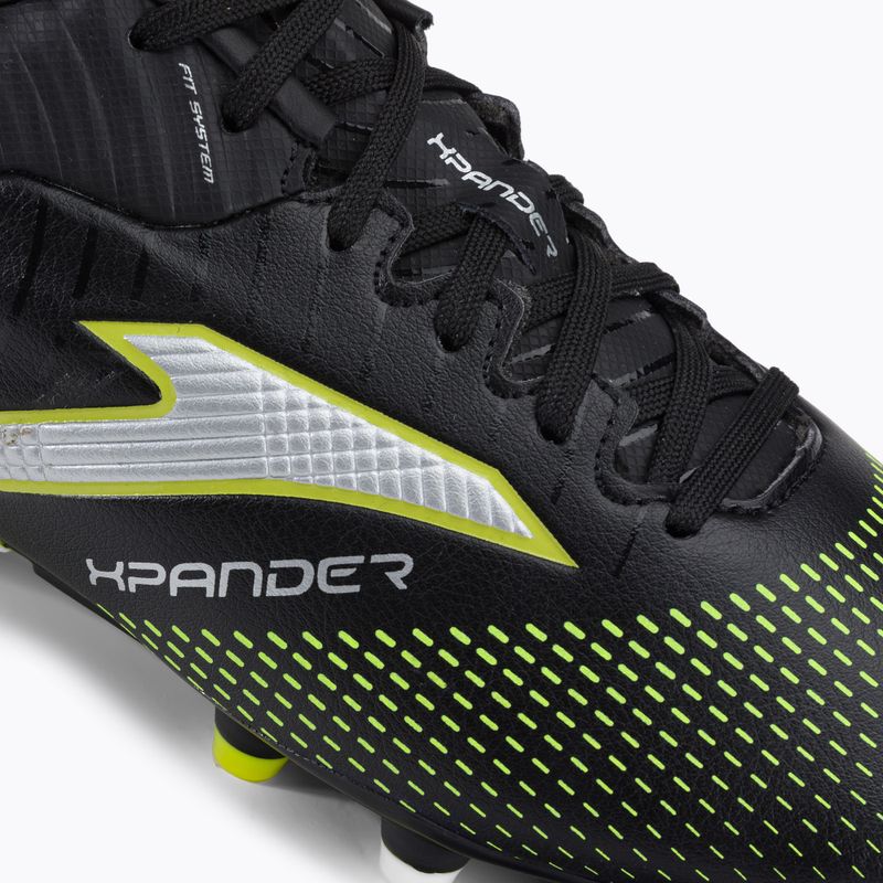 Scarpe da calcio Joma da uomo Xpander FG nero/limone fluoro 7