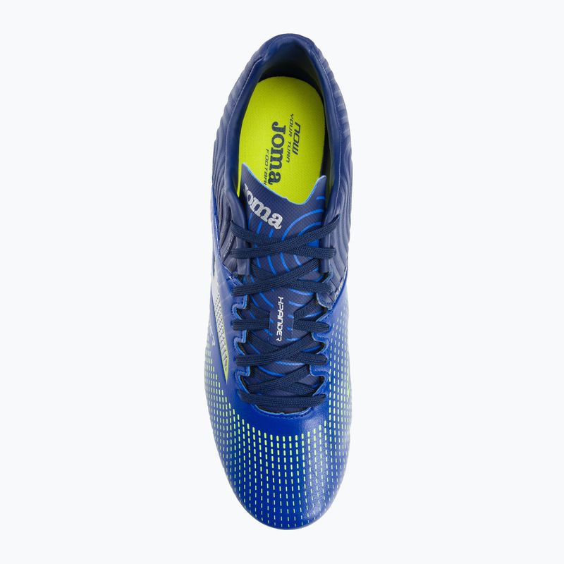 Scarpe da calcio Joma uomo Xpander FG royal/verde fluoro 6